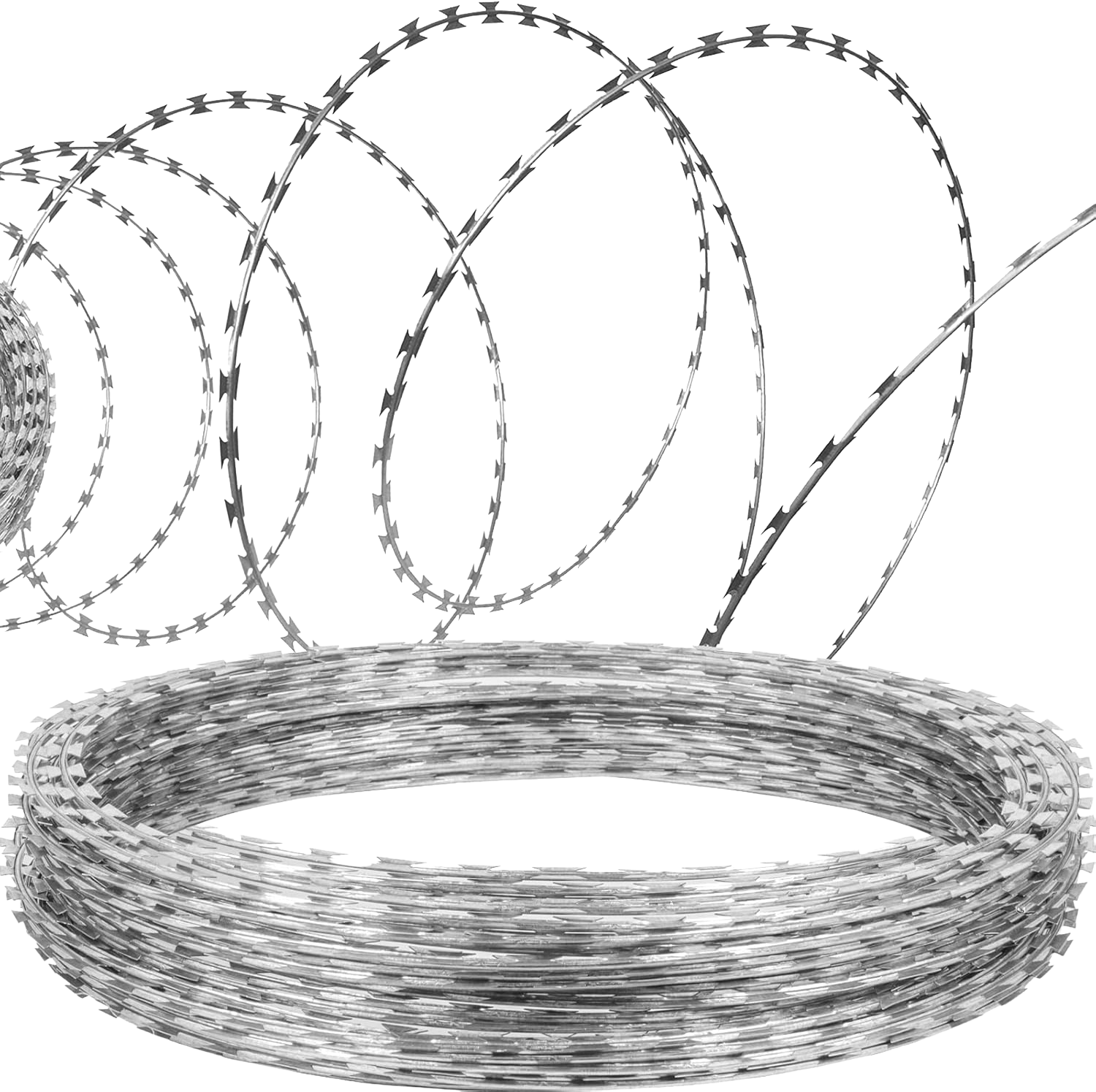Galvanized & Coated Razor Wire